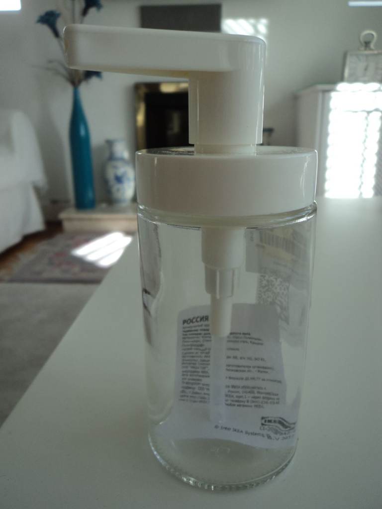 Brand new IKEA pump liquid soap dispenser. Sinks and basins.
