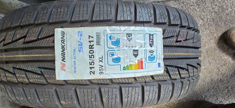 215/50/17 Nankang winter new (old stock)