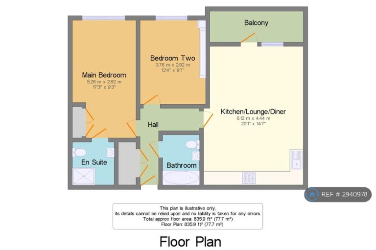 2 bedroom flat in Orchid Court, Tonbridge, TN9 (2 bed) (#2940978)