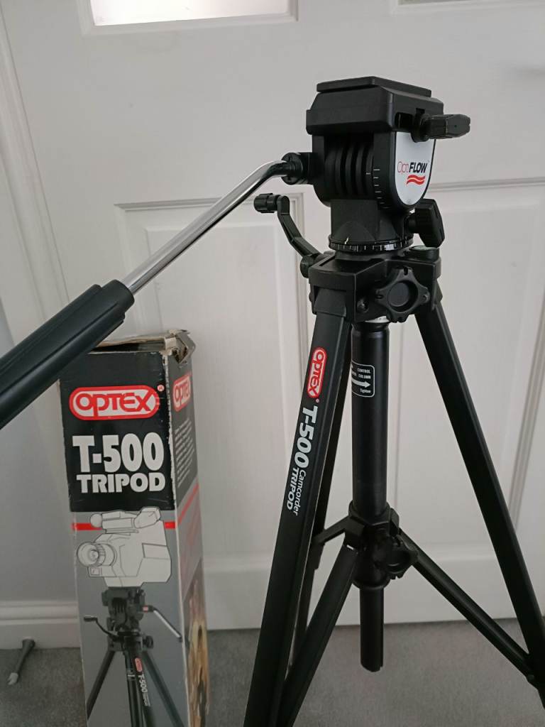 Optex T-500 Camcorder Tripod - NOW £12  Including local delivery
