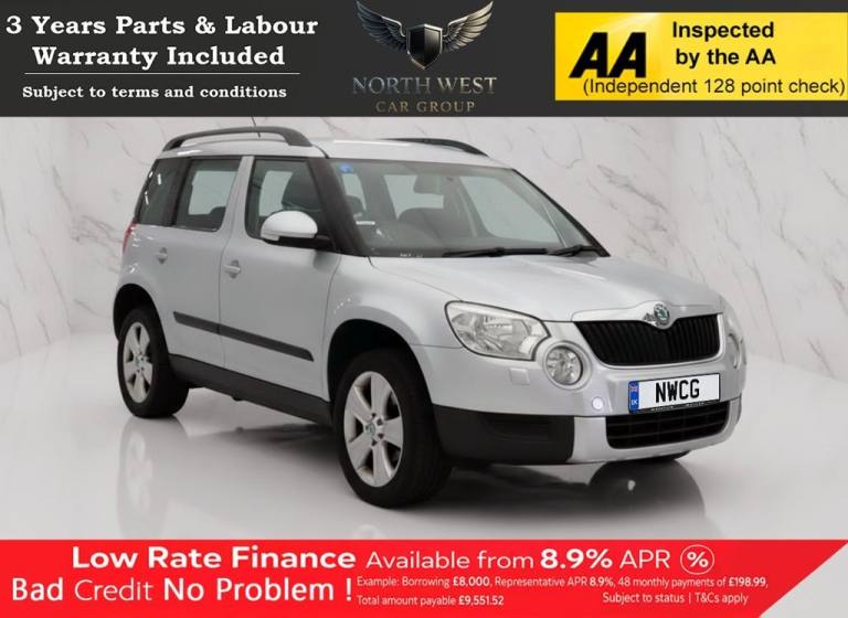 2011 Skoda Yeti 1.2 TSI SE Plus SUV 5dr Petrol Manual Euro 5 (105 ps) ***DRIVE AWAY TODAY** HATCH...