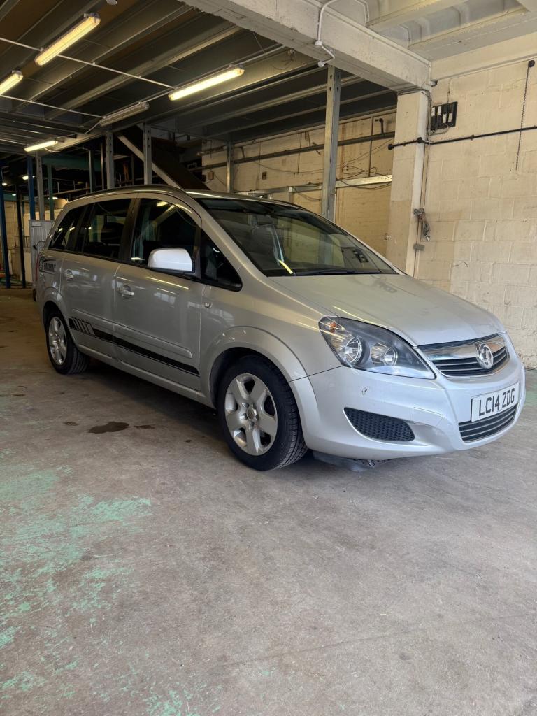 2014 Vauxhall Zafira 1.8i [120] Exclusiv 5dr MPV Petrol Manual