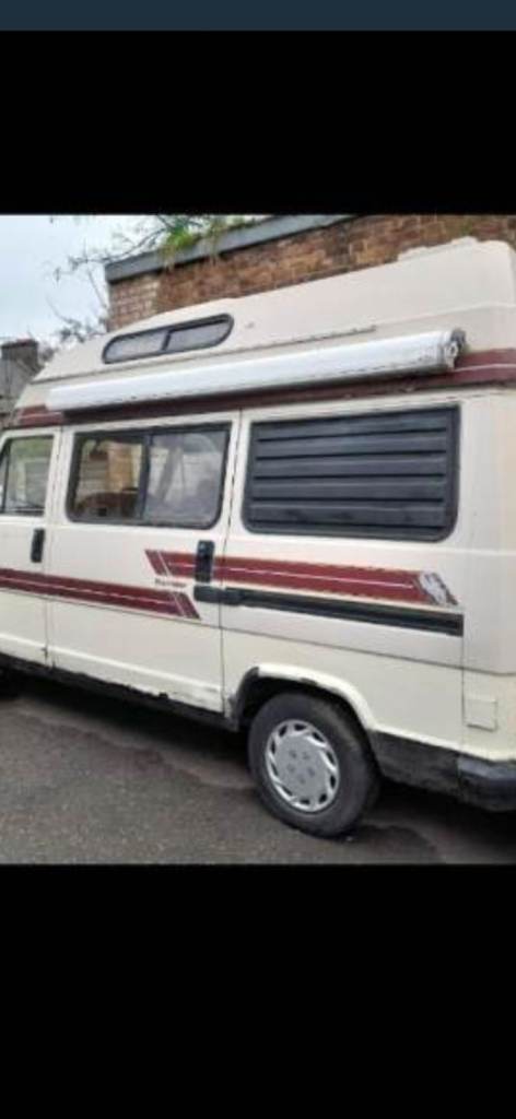 Breaking Talbot Express campervan 