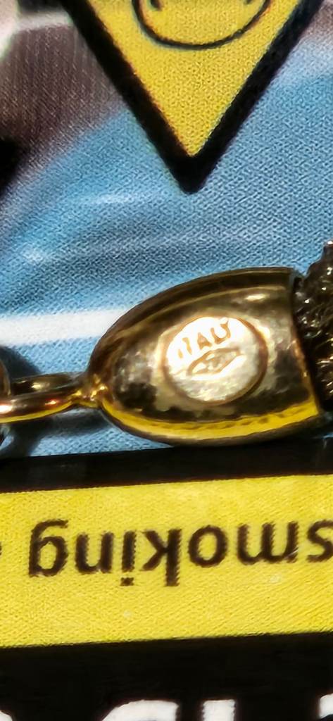 Broken 18ct gold necklace for scrap 11.5g hallmarked 18k