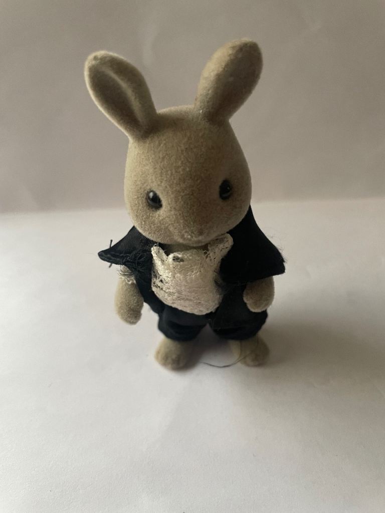 Sylvanian Families Rabbit Figure - Good Condition
