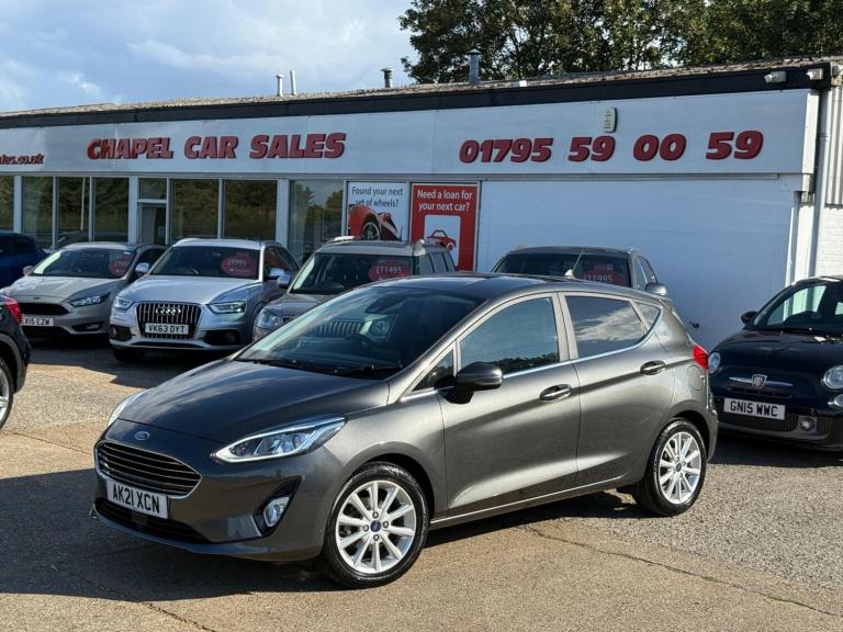 2021 Ford Fiesta 1.0 EcoBoost Hybrid mHEV 155 Titanium 5dr HATCHBACK PETROL Manual