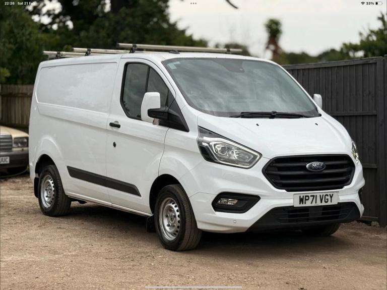 2021 Ford Transit Custom 2.0 EcoBlue 130ps Low Roof Trend Van - 93K MILES PANEL VAN Diesel Manual