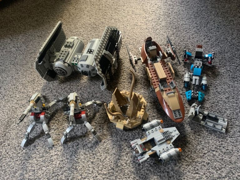 Lego starwars ship bundle 