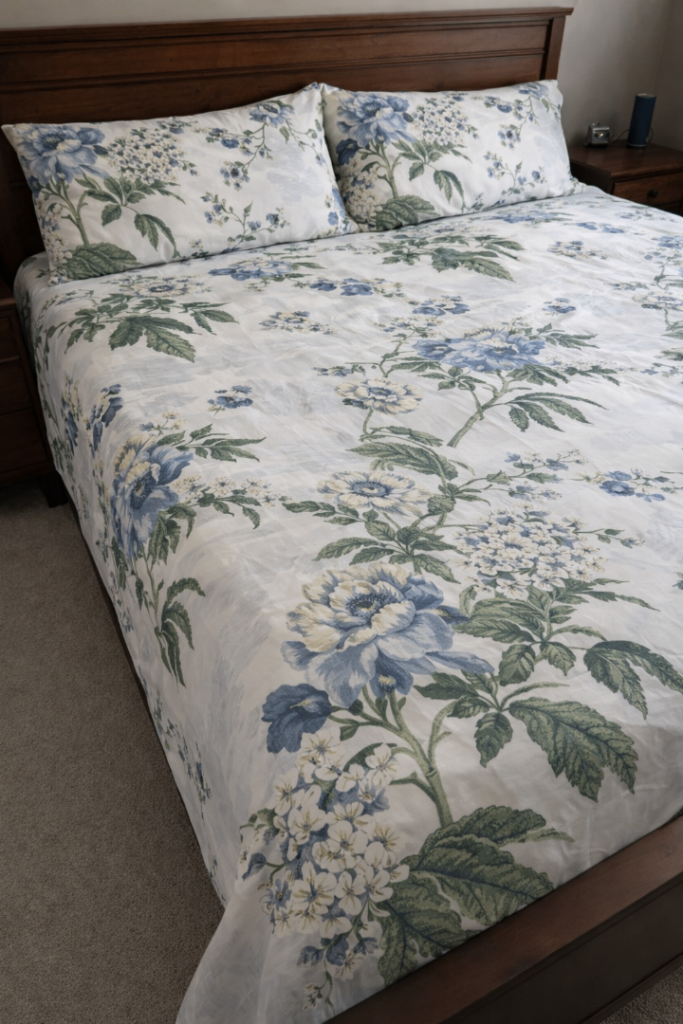 Flat sheet plus 2x pillow  230x260