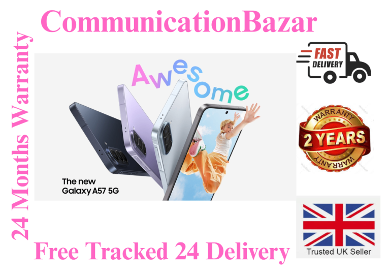 Samsung Galaxy A57 5G 128GB/256GB, D/S, Brand NEW, Sealed Box, Unlocked to all Networks