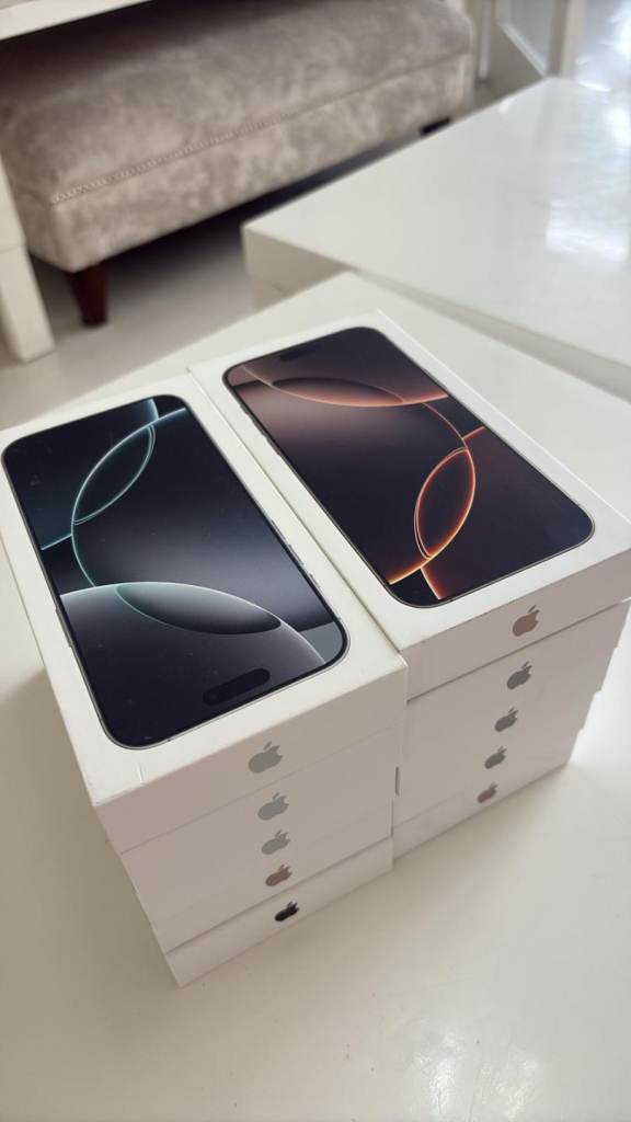 Iphone 16 pro 128gb £600 256gb like new £650 512gb £700 unlocked with Apple warranty