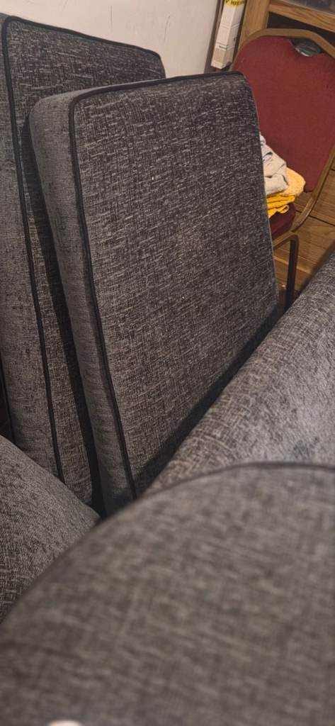 Free sofa, cuddle chair and puffet