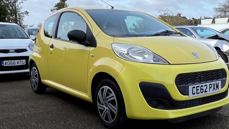 2012 Peugeot 107 1.0 Access 3dr HATCHBACK Petrol Manual