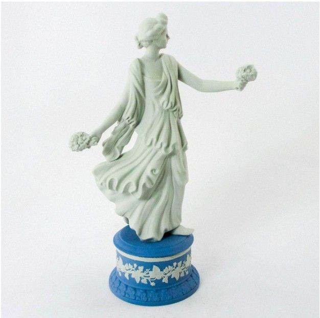 Wedgwood dancing hours jasperware figurine," Floral posy" 