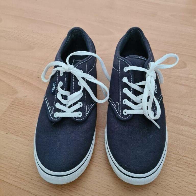 Unisex Navy Vans Trainers 