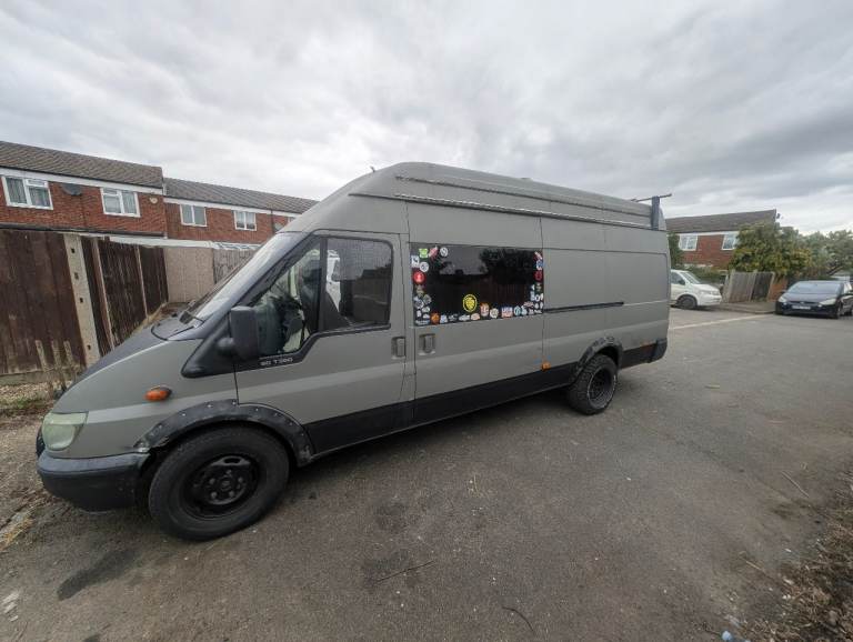 SOLD ....Ford Transit Jumbo Self Built Campervan 2003, Manual, 2402 (cc)