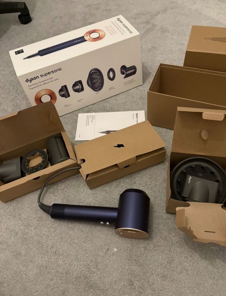 DYSON Supersonic Hair Dryer - Prussian Blue & Rich Copper