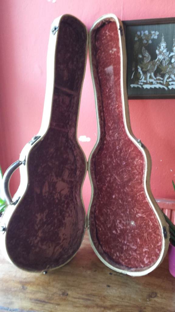 Vintage Hard Case for Guitar/Instrument