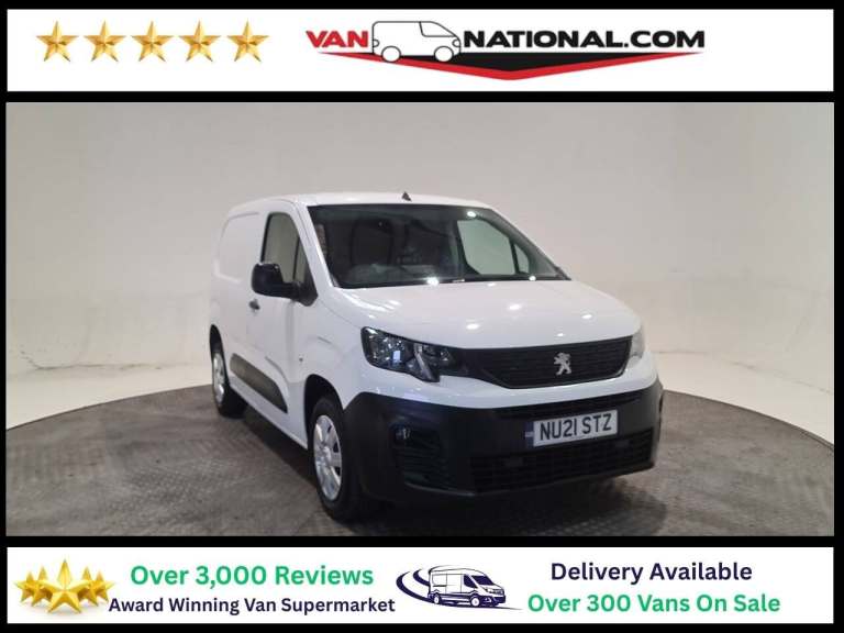 2021 Peugeot Partner 1000 1.5 BlueHDi 100 Professional Van PANEL VAN DIESEL Manual