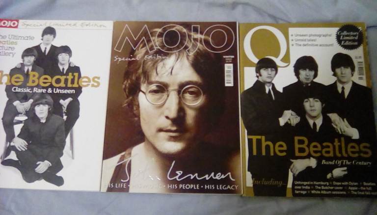 The Beatles Mojo and Q magazine
