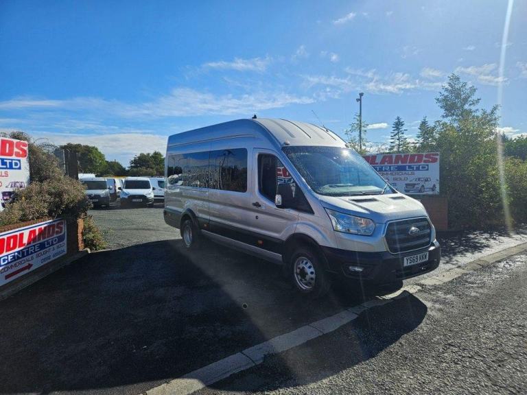 2019 ON 69 PLATE FORD TRANSIT 460 LEADER TDCI 130BHP RWD TRW XLWB MINIBUS ULEZ