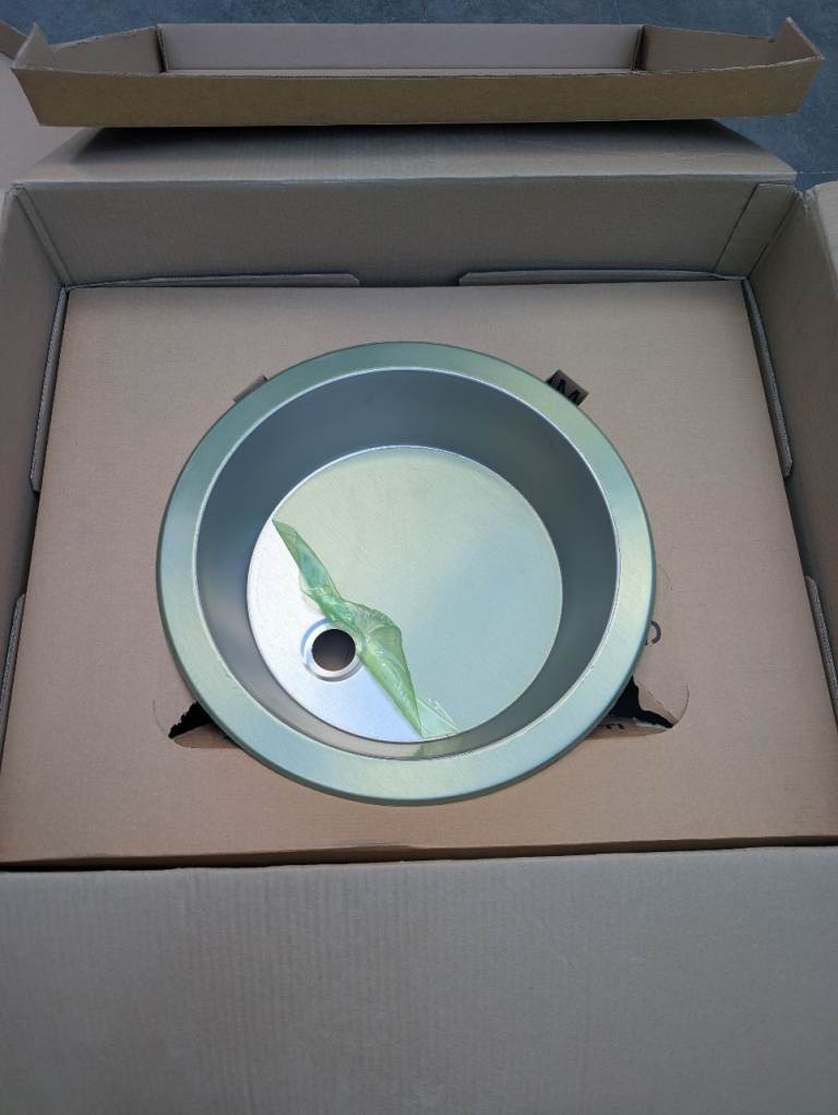 Campervan motorhome Thetford round basin sink