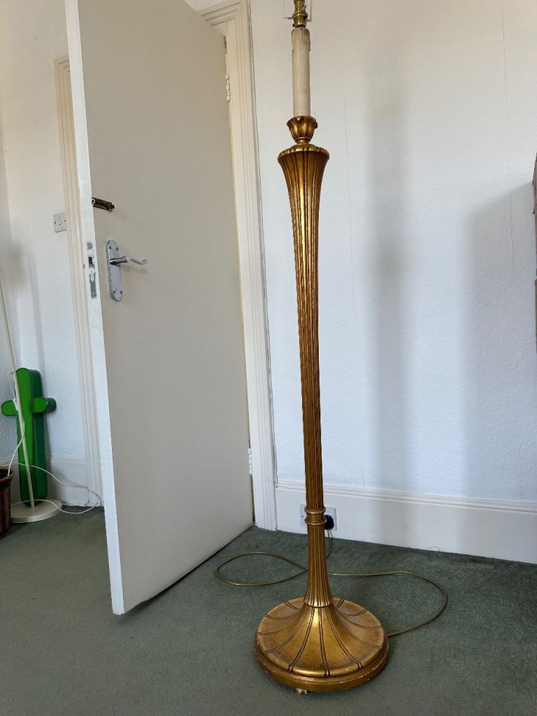 Vintage Neoclassical Style floor lamp.