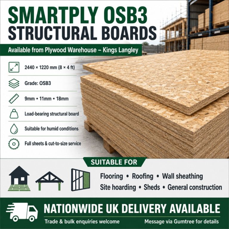 SMARTPLY OSB3 Structural Boards – Nationwide Delivery