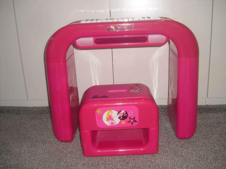 image for Barbie toy keyboard