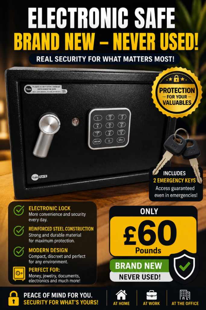 Yale Electronic Safe – Brand New, Never Used