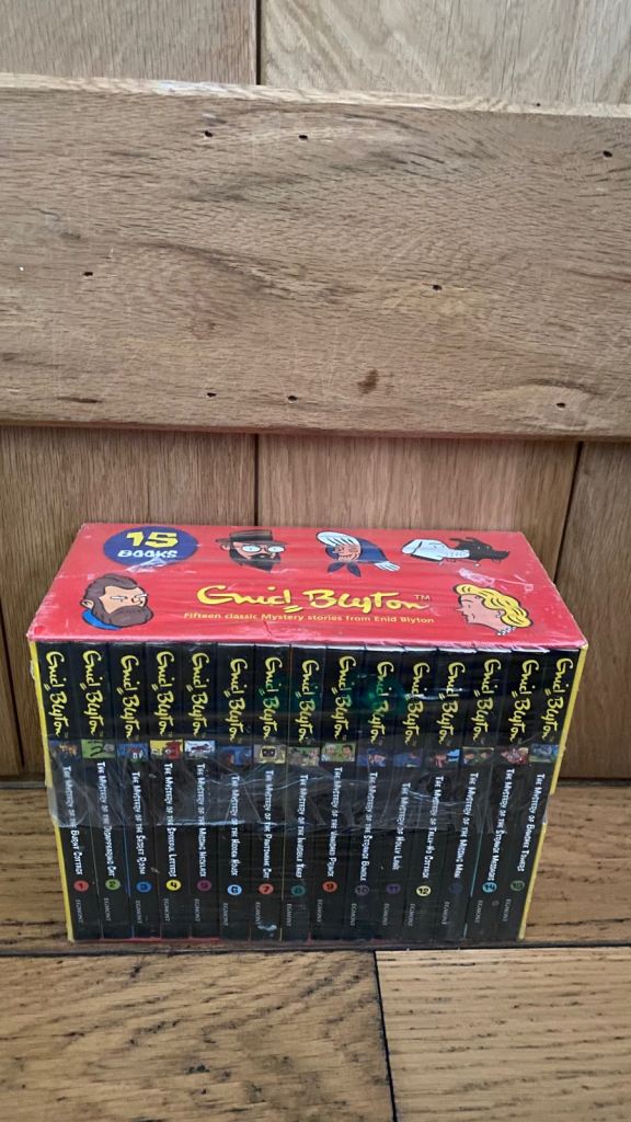 Books Set Enid Blyton Mystery 15 Book Box Classic Paperback Novels Stories