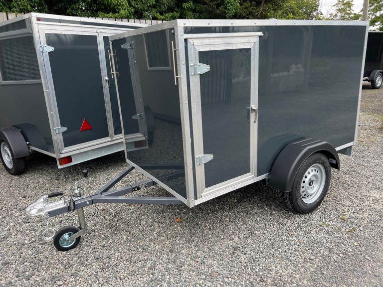 Box Trailer 7ft x 4ft x 4ft Tow a Van ( camping holiday tent box mobility )