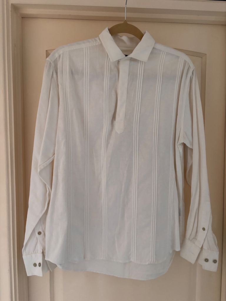 image for Mens Bench Long Sleeve Casual White  Shirt Medium / Excellent / Regular