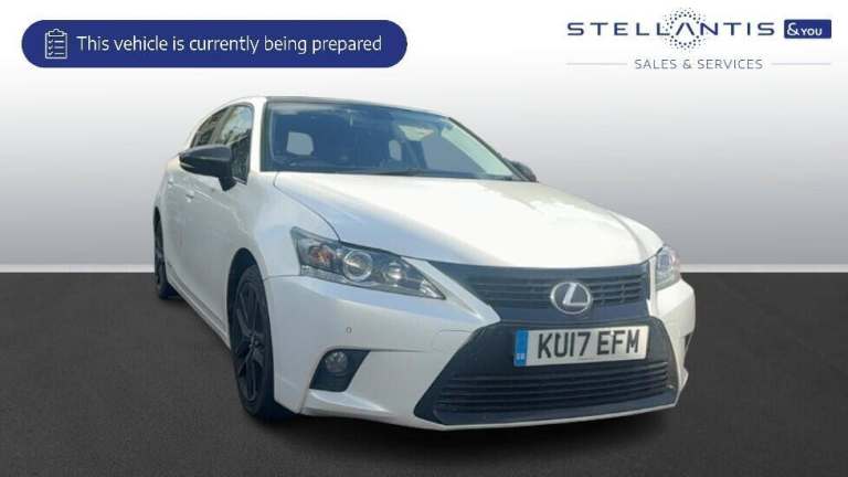2017 Lexus CT 1.8 200h Sport Hatchback 5dr Petrol Hybrid CVT Euro 6 (s/s) (136 ps) Hatchback Hybr...