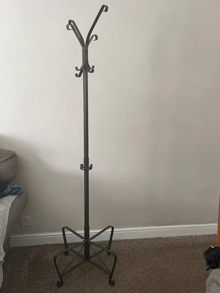 Metal Coat Stand / Hallway Rack - Good Condition