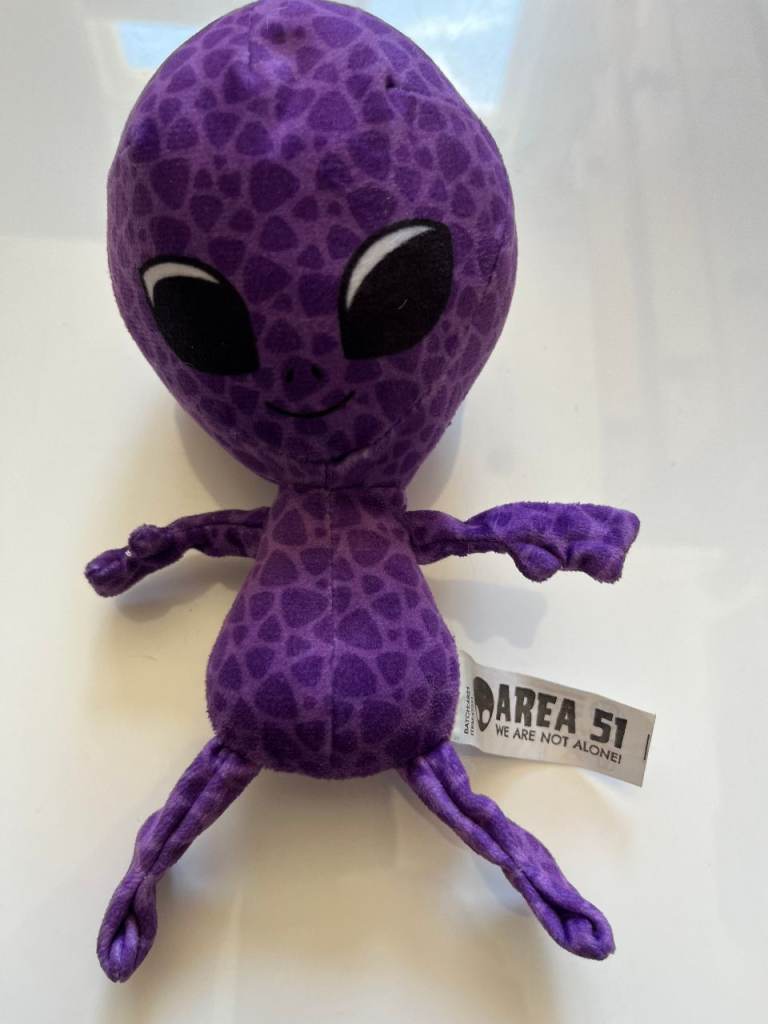 AREA 51 PLUSH ALIEN - PURPLE