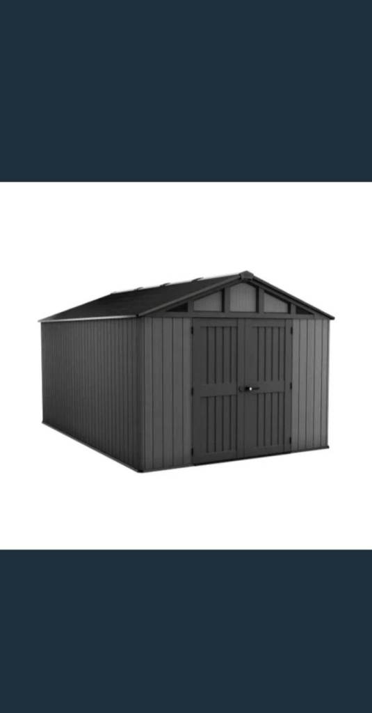 Keter stronghold 10 x 8 shed RRP £1400