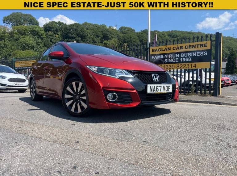 2017 Honda Civic 1.8 i-VTEC SE Plus Tourer 5dr Petrol Manual Euro 6 (s/s) (142 ps) Estate Petrol ...