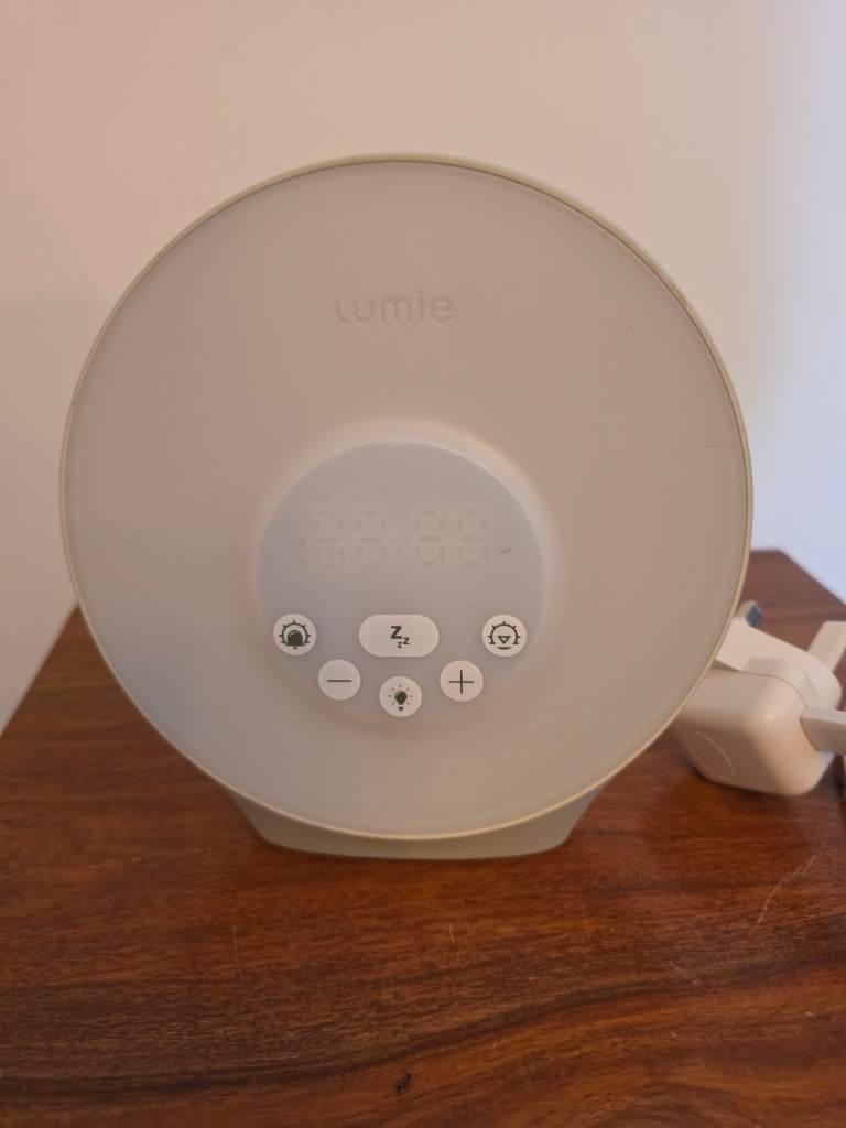 Lumie Sunrise Alarm SRA-0000 Wake-Up Light – White