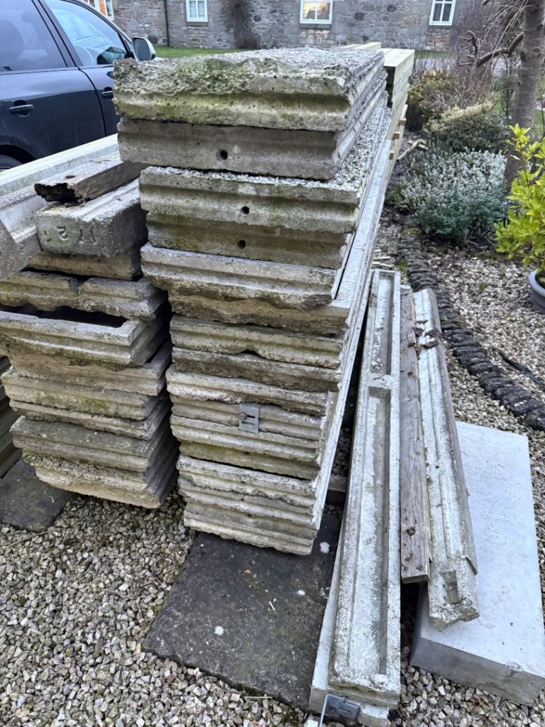 Prefab concrete garage panels 