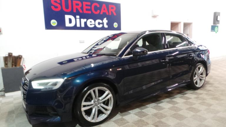 2018 Audi A3 35 TFSI S Line 4dr SALOON Petrol Manual