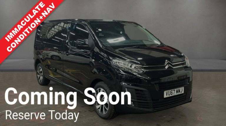 2017 67 CITROEN DISPATCH 2.0 BLUEHDI 1400 ENTERPRISE PLUS NAV NO VAT VAN  EURO 6
