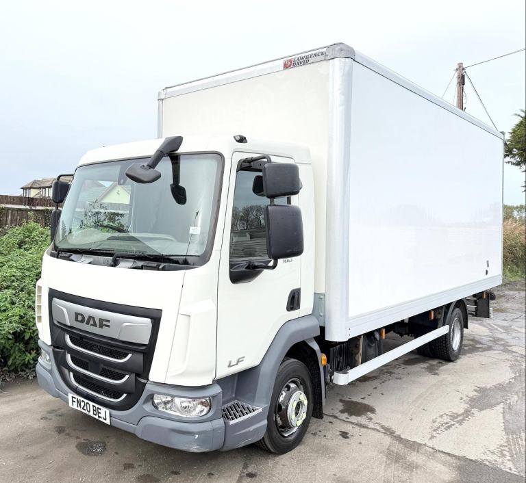 2020 DAF LF45,180 GRP BOX VAN 7.5 TON EURO-6 U-LEZ IDEAL CAMPER HORSEBOX