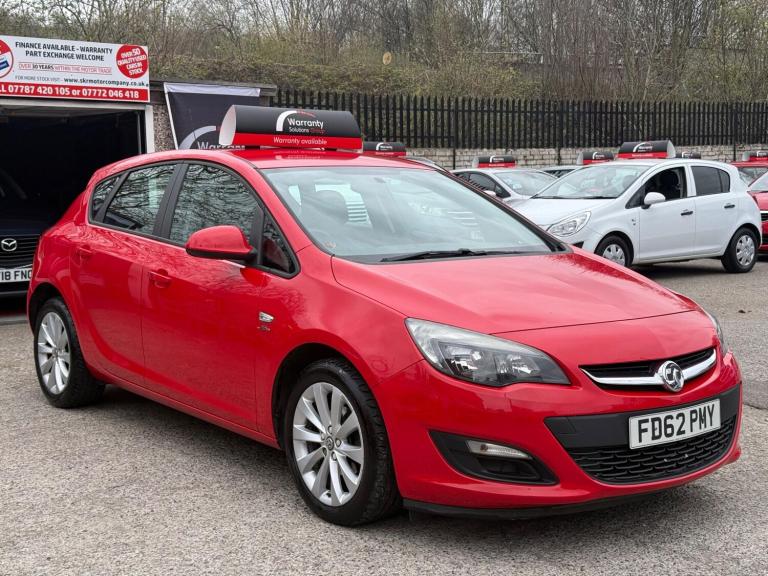 2013 Vauxhall Astra 1.6i 16V Active 5dr HATCHBACK PETROL Manual