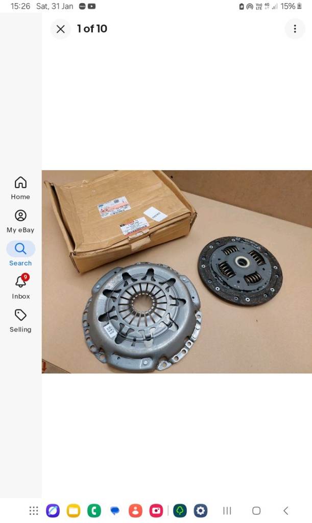 Brand new clutch kit with csc to fit a MK5 ford fiesta 1.4tdci