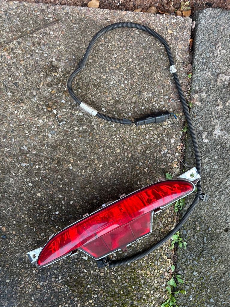 Peugeot 208 rear bumper light 2015