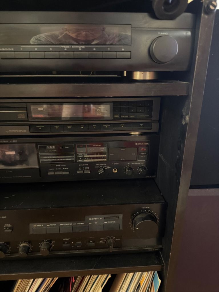 Yamaha and Technics seperates Inc stand and speaker 