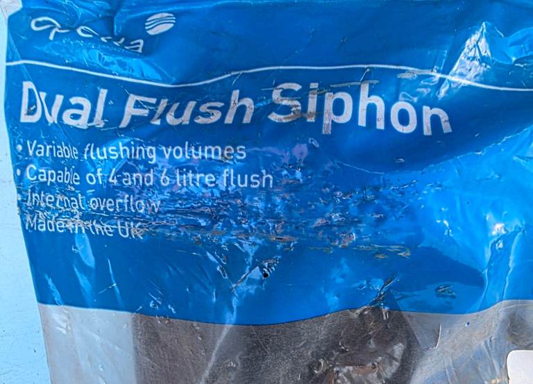 OPELLA Dual Flush Siphon Made in UK. READ DESCRIPTION PLEASE.