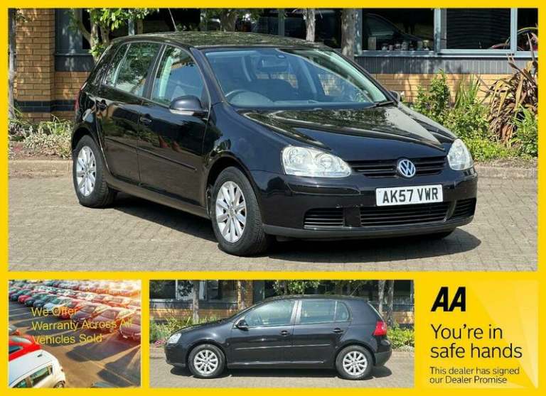 2007 Volkswagen Golf 1.6 FSI Match 5dr HATCHBACK Petrol Automatic