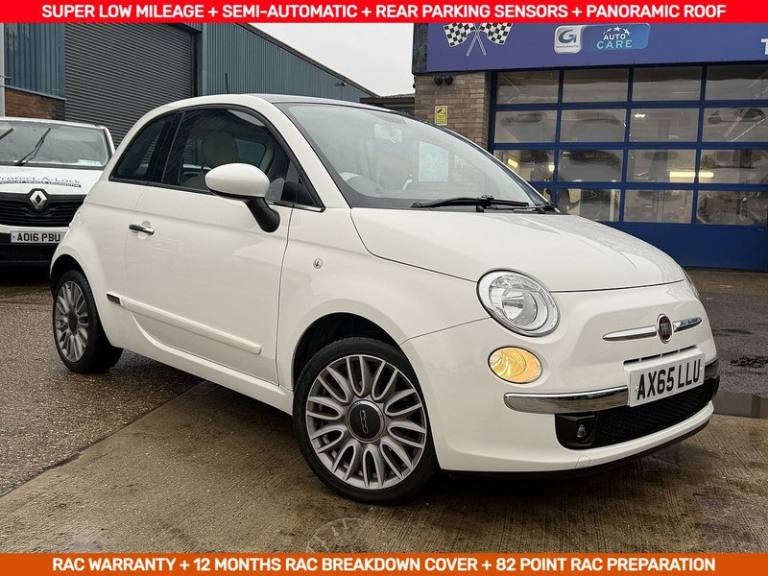 2015 Fiat 500 Lounge Hatchback Petrol Automatic